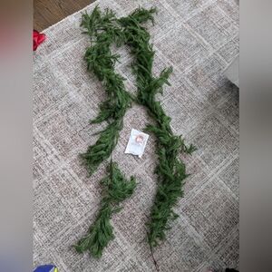 2 Pack 6ft Norfolk Pine Garlands With Lights